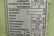 Válcovačka závitů GWR 80